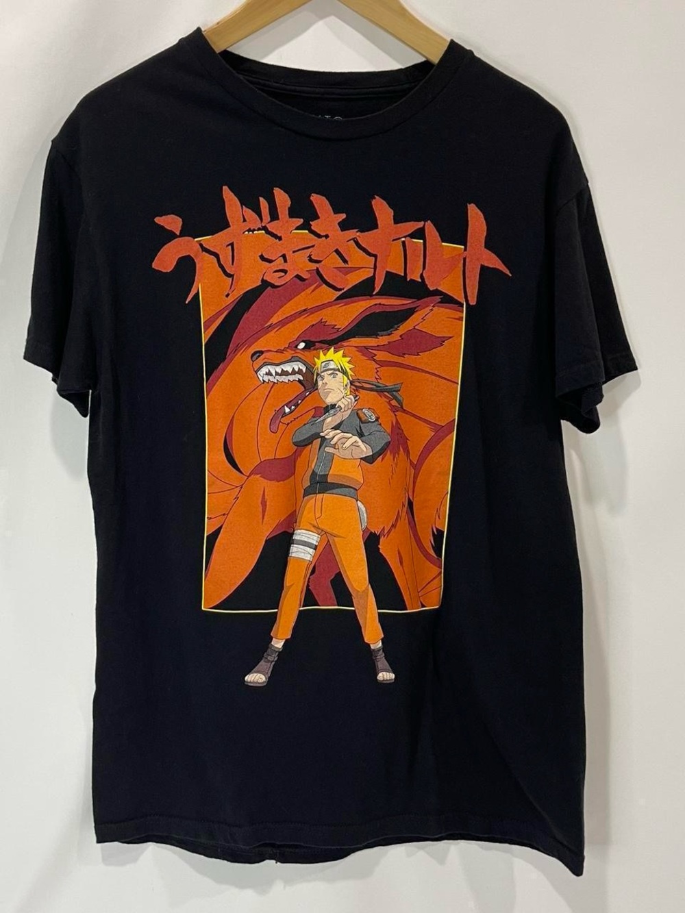 Black Graphic Naruto Tee